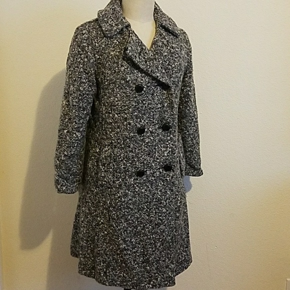 tweed wool coat